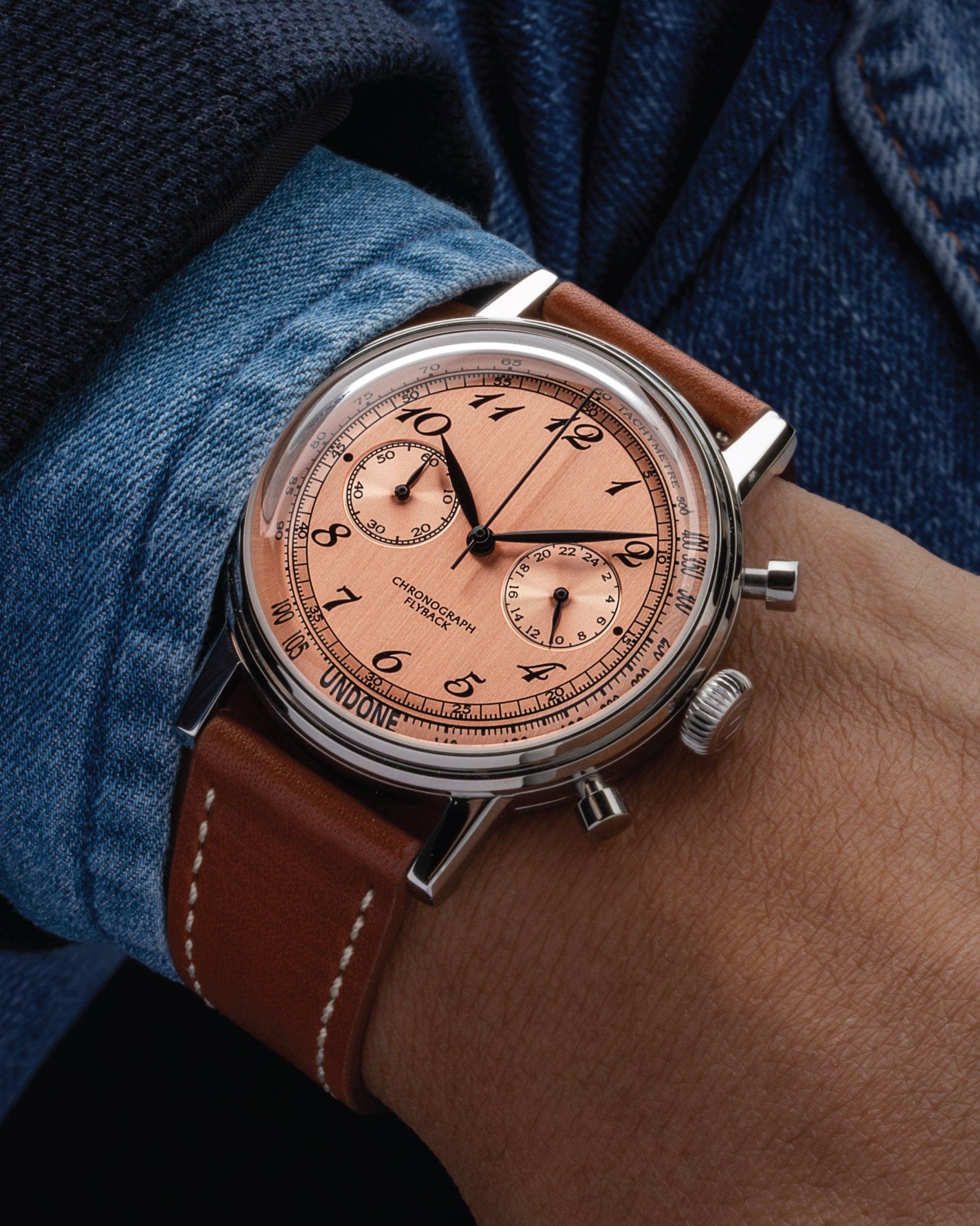 Vintage Salmon - UNDONE Watches